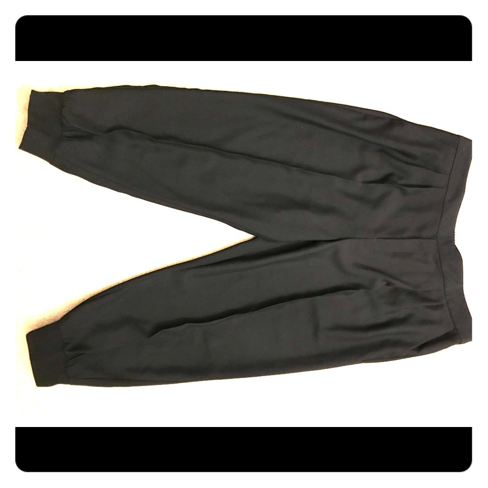 Black jogger slacks